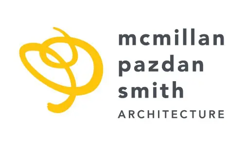 A logo of mcmiller pazdan smith architects
